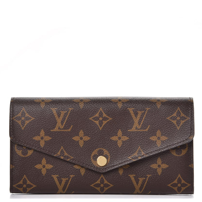 Louis Vuitton Monogram Sarah Wallet NM 1 of 7