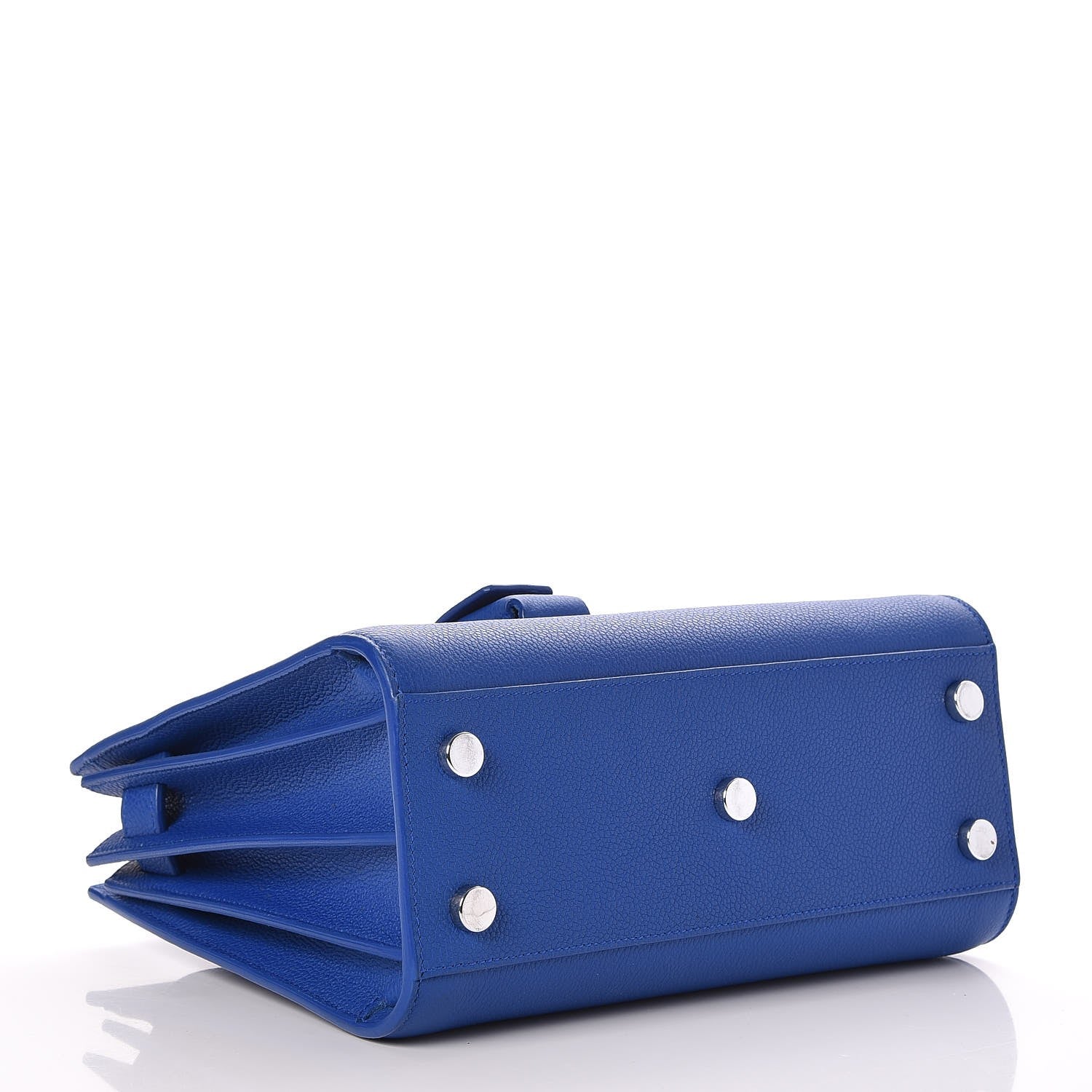 Saint Laurent Calfskin Nano Sac De Jour Royal Blue 5 of 8