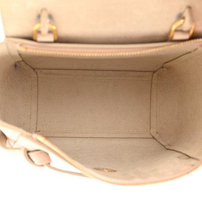 Celine Grained Calfskin Nano Belt Bag Powder 5 of 18
