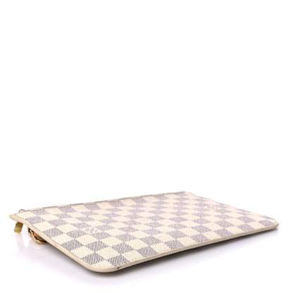 Louis Vuitton Damier Azur Neverfull MM GM Pochette 4 of 13