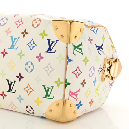 Louis Vuitton Monogram Multicolor Speedy 30 White 9 of 9