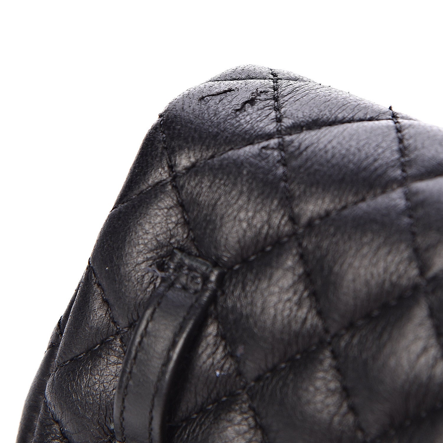 Chanel Calfskin Quilted CC Flap Belt Bag Black 9 of 10