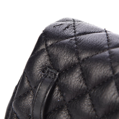 Chanel Calfskin Quilted CC Flap Belt Bag Black 9 of 10