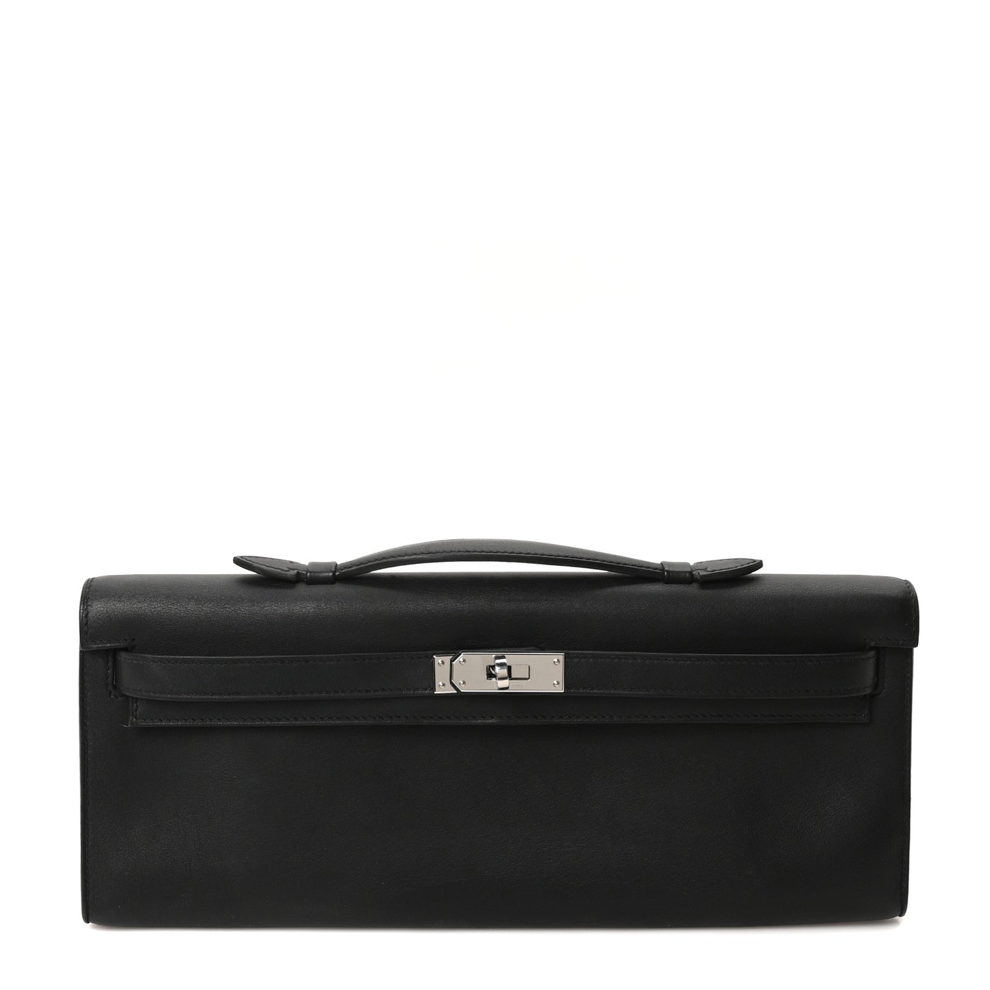 Swift Kelly Cut Clutch Pochette Black