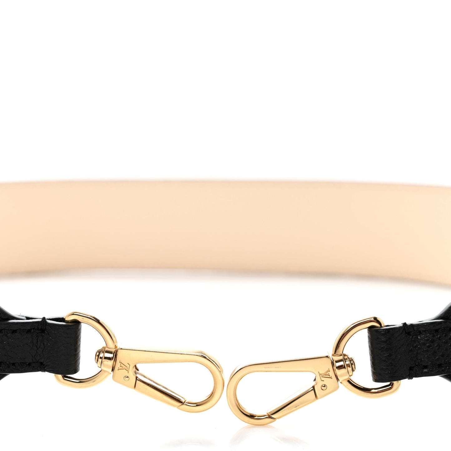 Empreinte Monogram Bandouliere Shoulder Strap Black Beige