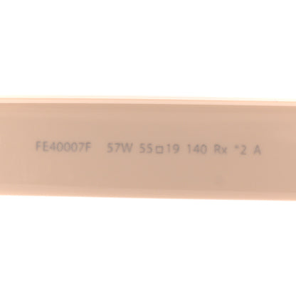 Fendi Acetate Square Sunglasses FE40007F Beige 6 of 6