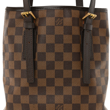 Louis Vuitton Damier Ebene Marais Bucket 23 7 of 9