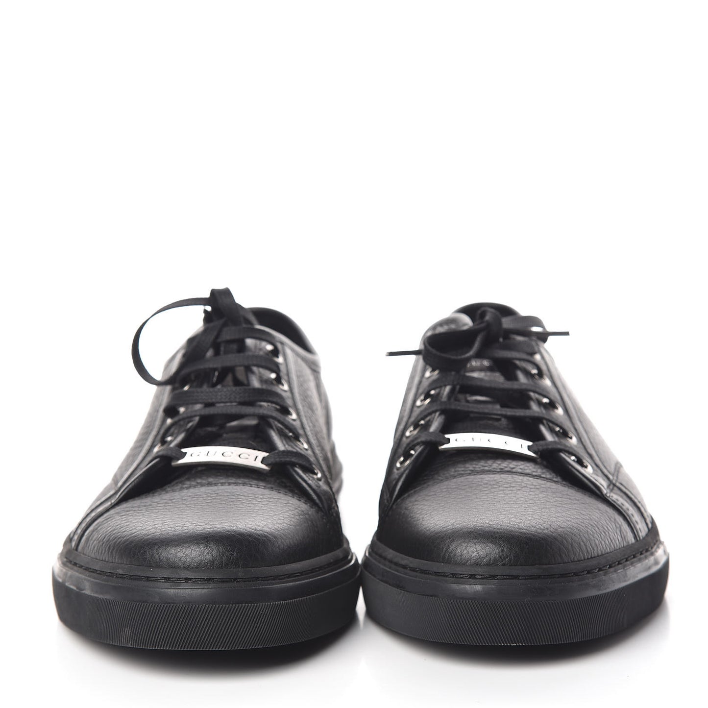 Nappa Mens Low Top Sneakers 10.5 Black