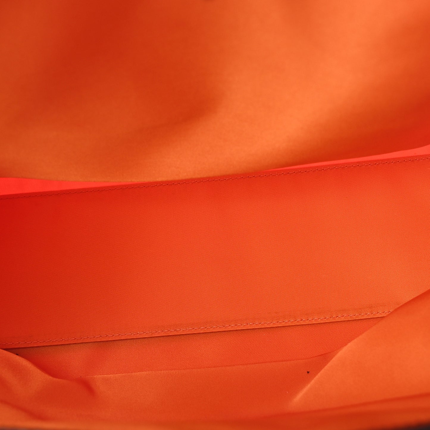 Econyl Nylon Monogram Off The Grid Long Tote Bag Carrot Orange Black