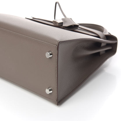 Hermes Epsom Kelly Sellier 28 Etain 6 of 11