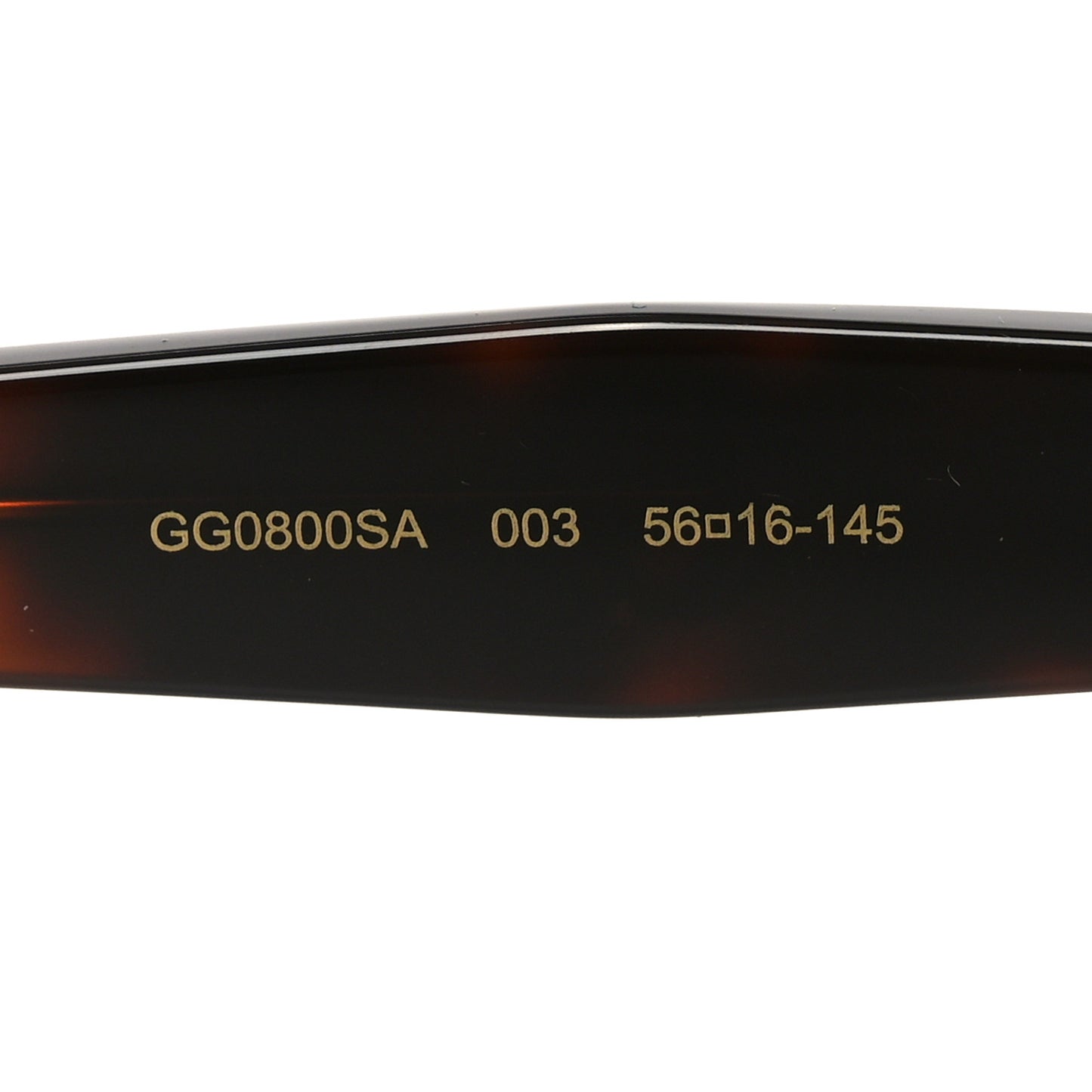 Acetate Sunglasses GG0800SA Havana
