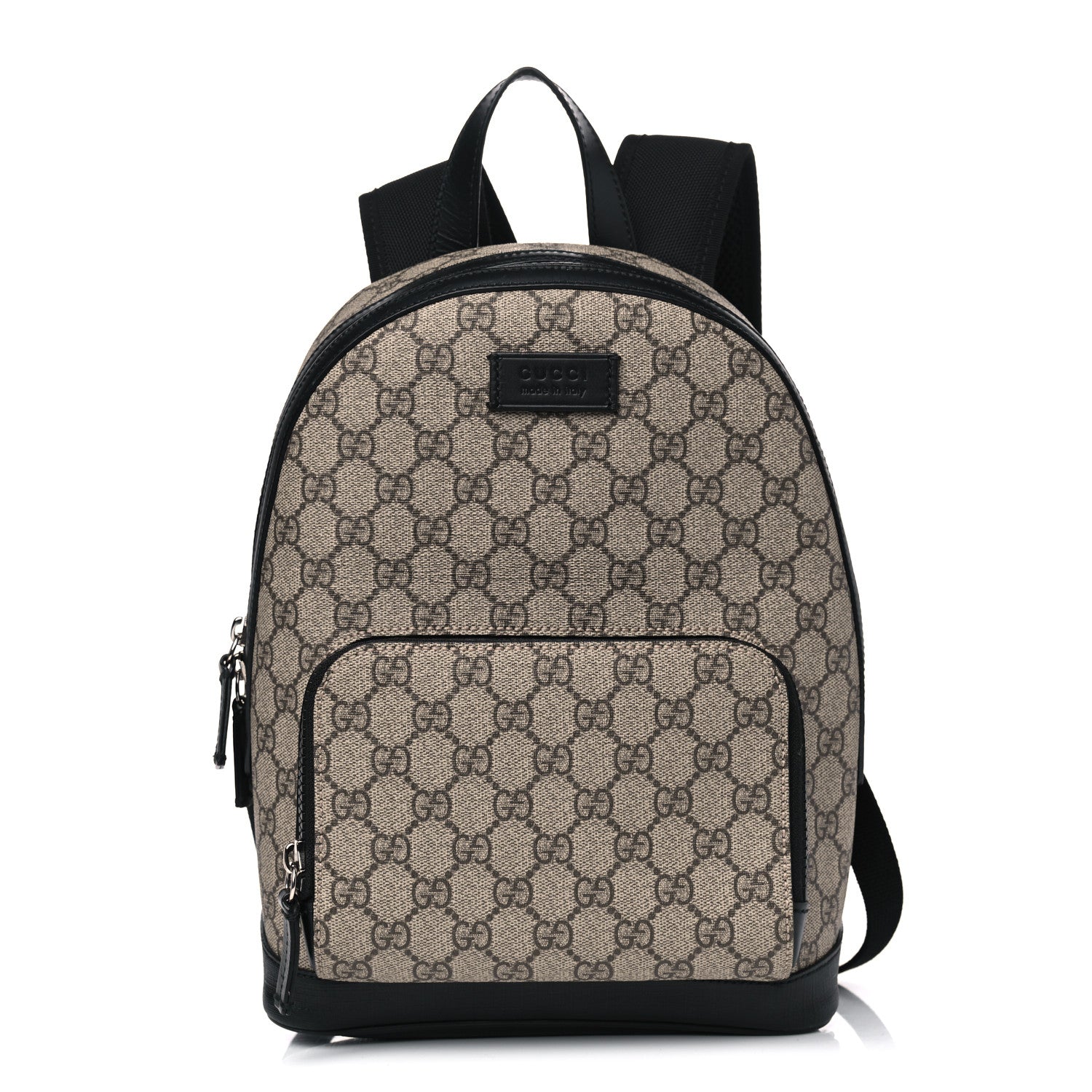 Gucci GG Supreme Monogram Small Eden Day Backpack Black 1 of 7