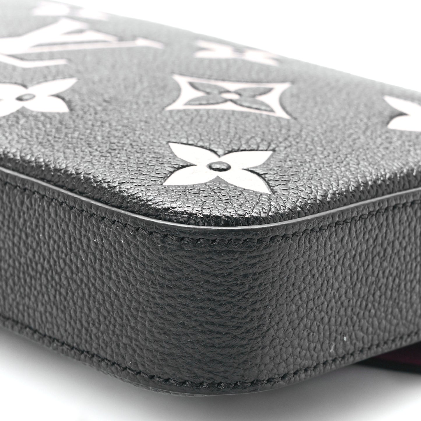 Empreinte Monogram Giant Felicie Pochette Black Beige