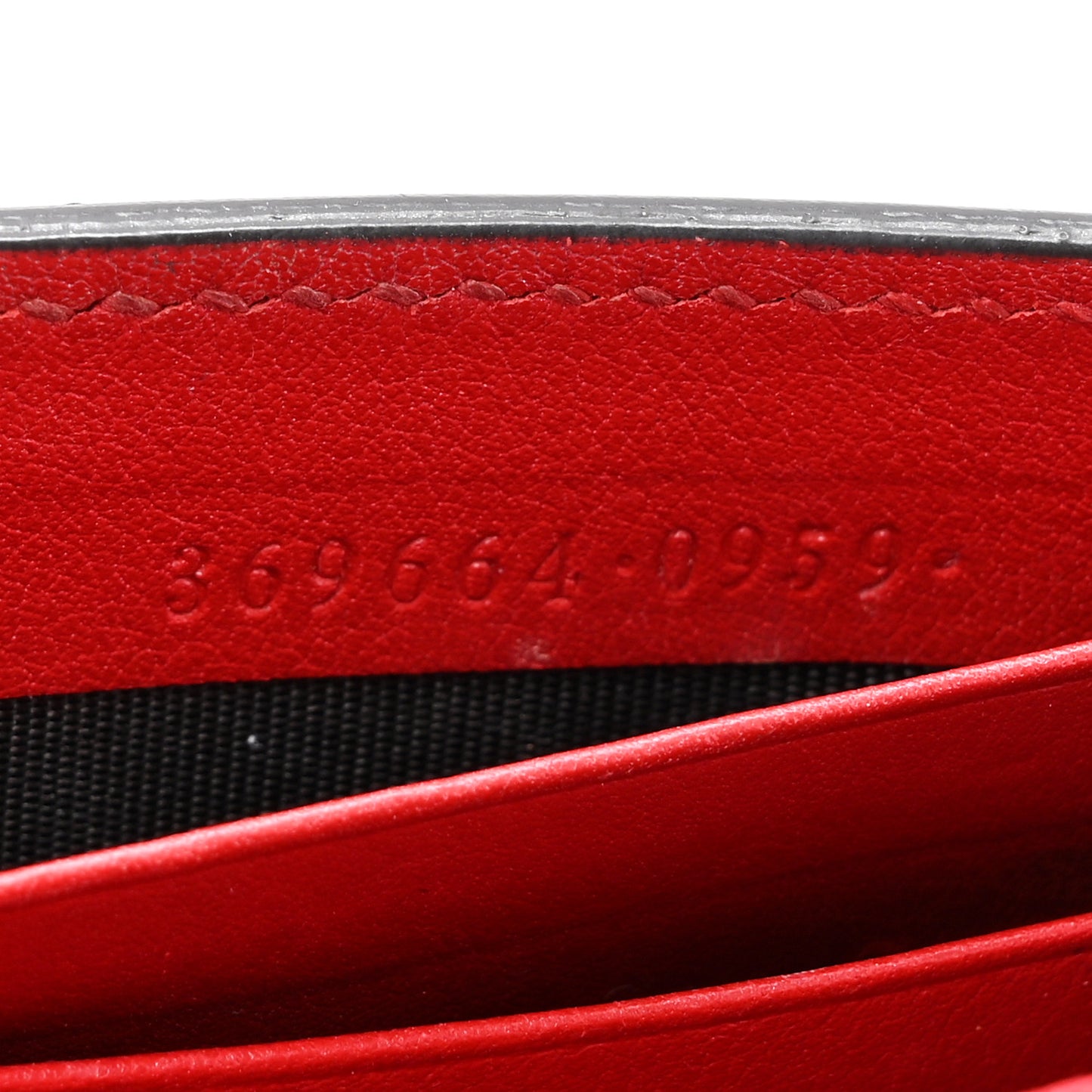 Shade Lux Calfskin Icon Wallet Hibiscus Red