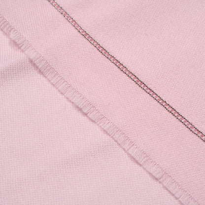 Chanel Wool Metal Chain Stole Light Pink 4 of 4