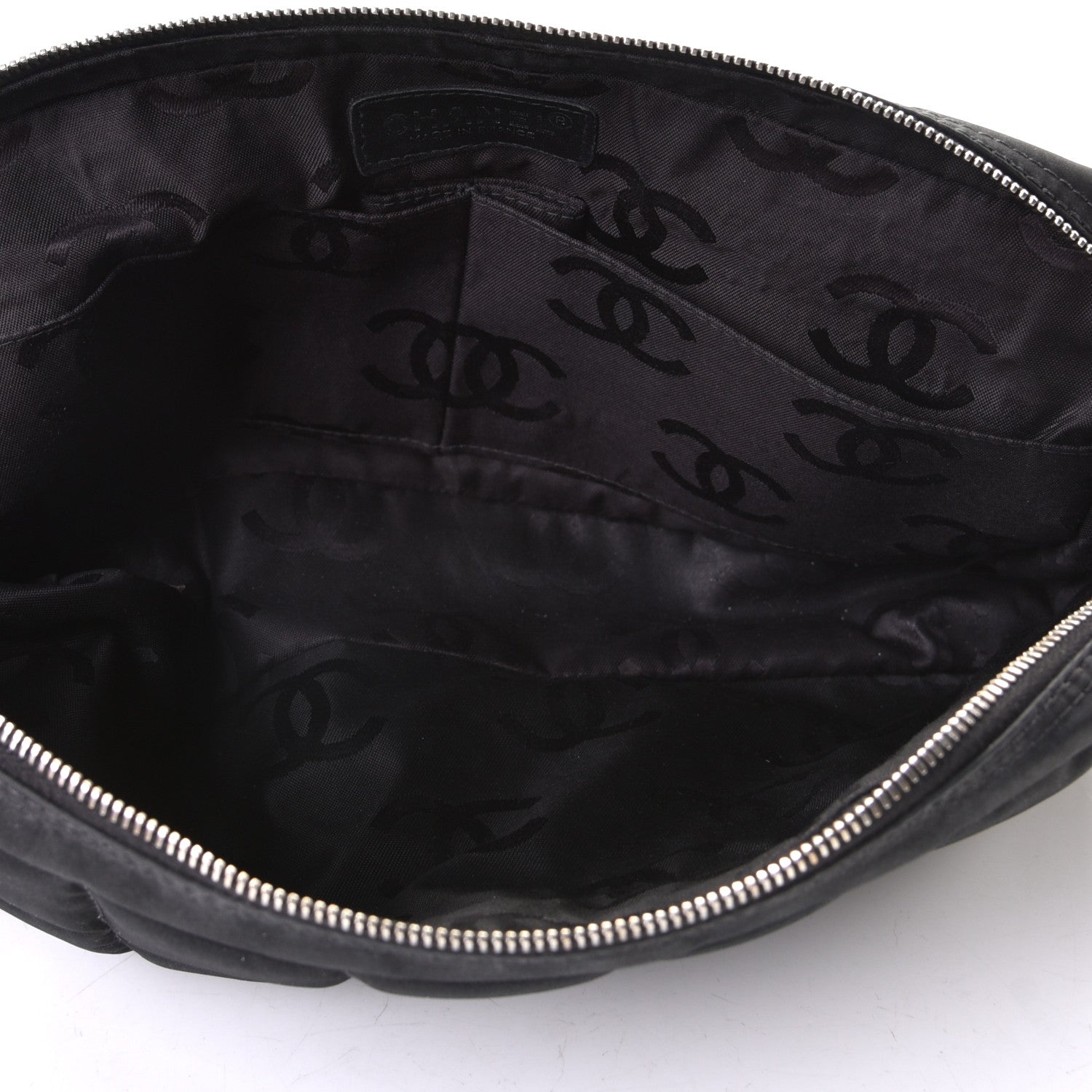Chanel Nylon Square Quilted Flap Black 5 of 8