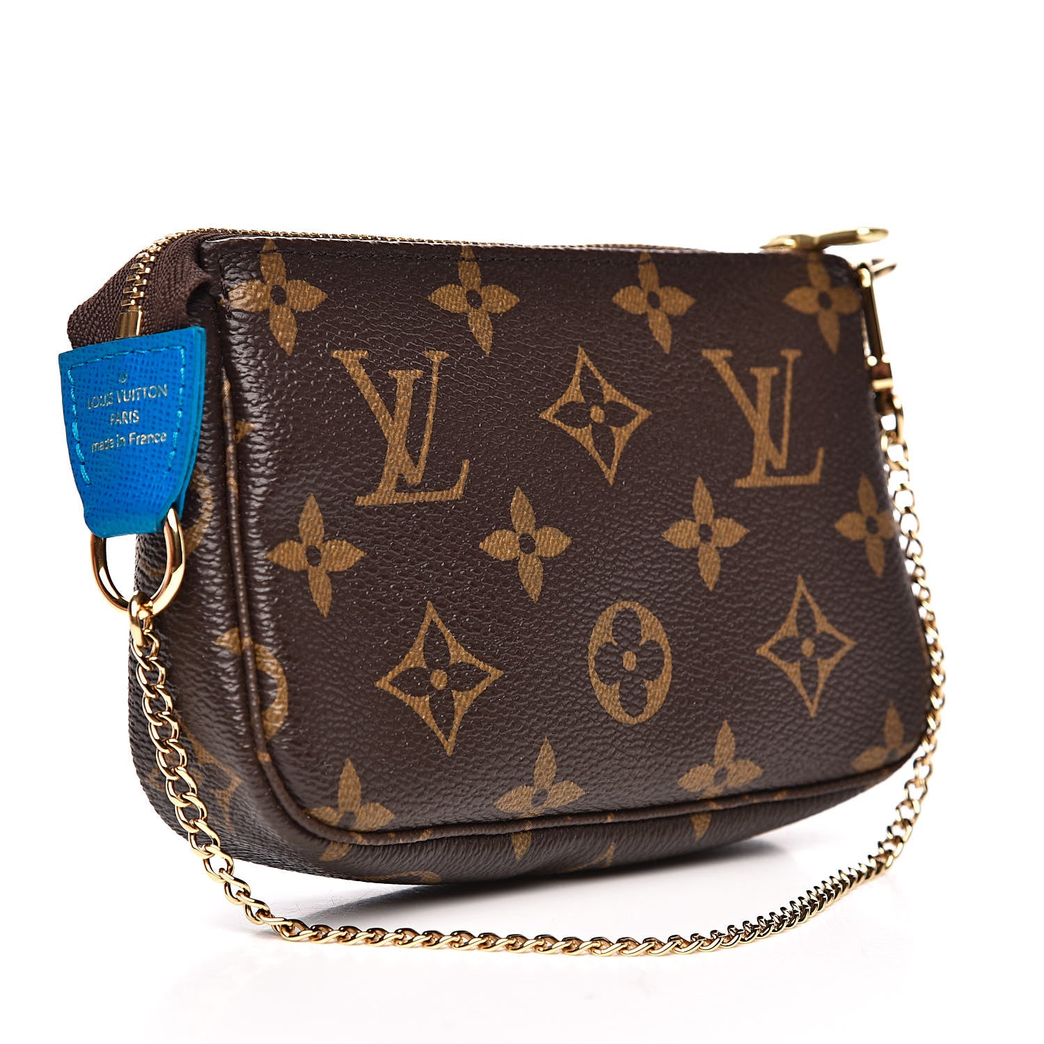 Louis Vuitton Monogram 2019 Christmas Animation Mini Venice Pochette Accessories Blue 3 of 10