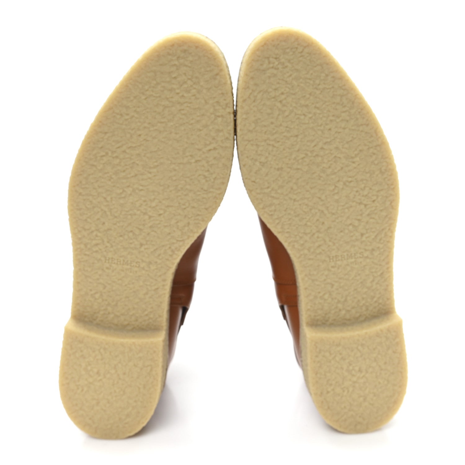 Hermes Heritage Calfskin Follow Ankle Boots 40.5 Naturel 6 of 9