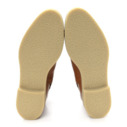 Hermes Heritage Calfskin Follow Ankle Boots 40.5 Naturel 6 of 9