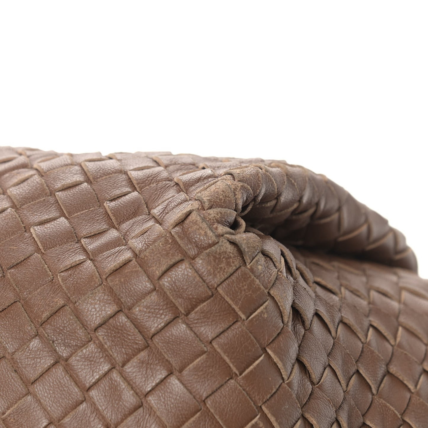 Nappa Intrecciato Parachute Bag Maple