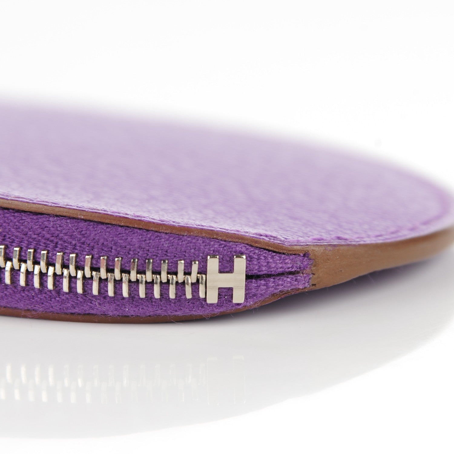 Hermes Chevre Mysore Evelyne Coin Purse Parma 4 of 9