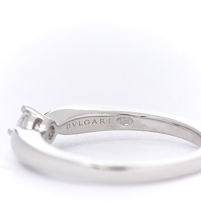 Bulgari Platinum Diamond .19ct Dedicata a Venezia Solitaire Engagement Ring 51 5.75 5 of 6