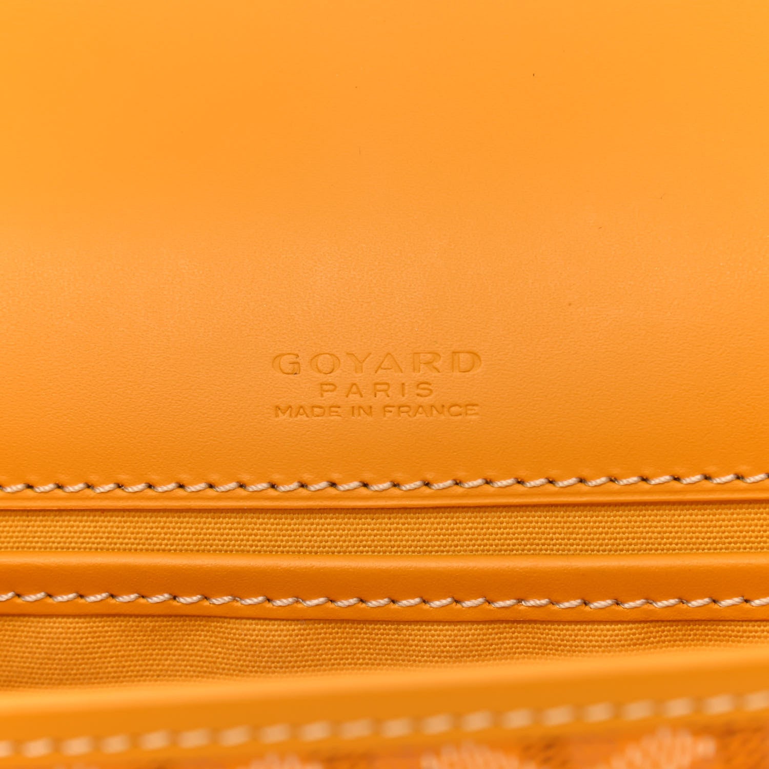Goyard Goyardine Belvedere II PM Messenger Bag Yellow 6 of 10