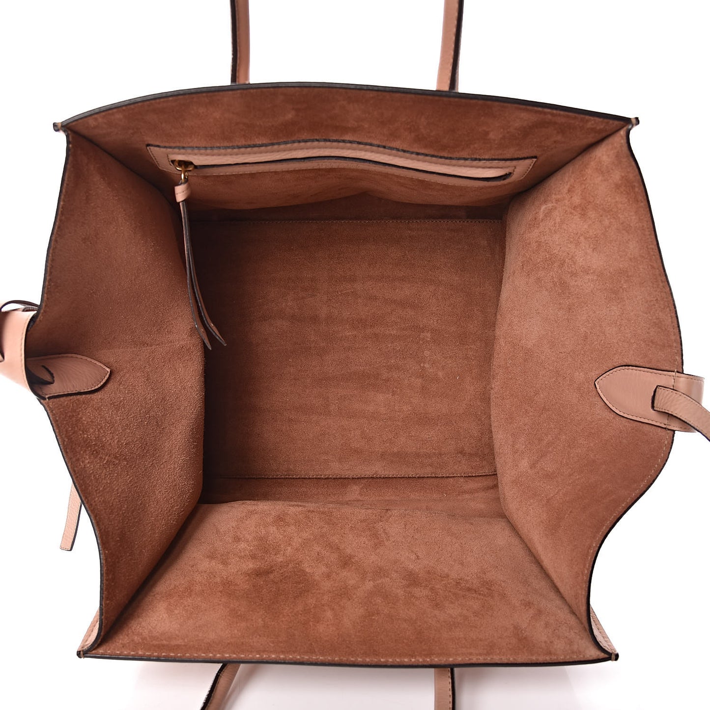 Supple Calfskin Medium Phantom Luggage Flesh