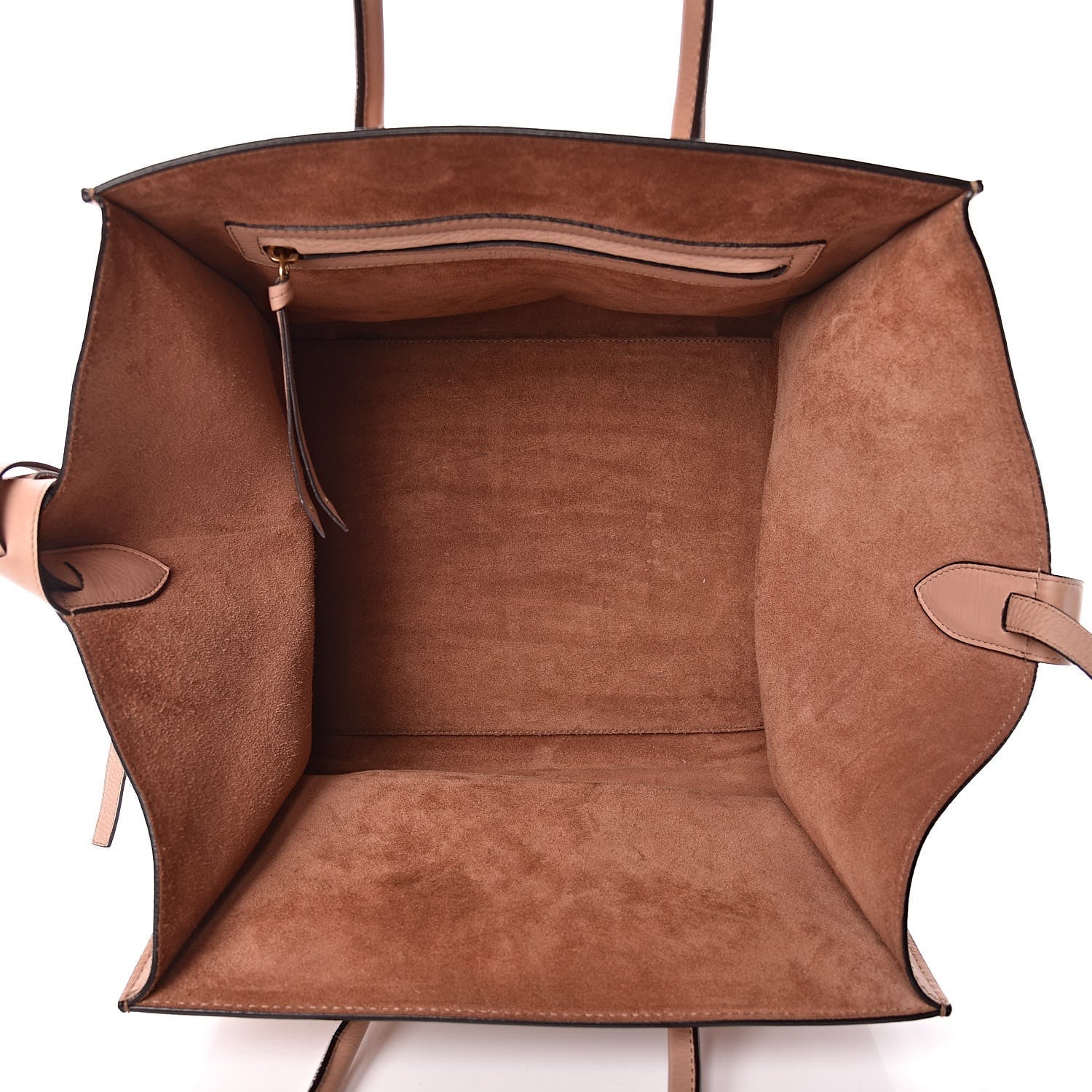 Celine Supple Calfskin Medium Phantom Luggage Flesh 5 of 17
