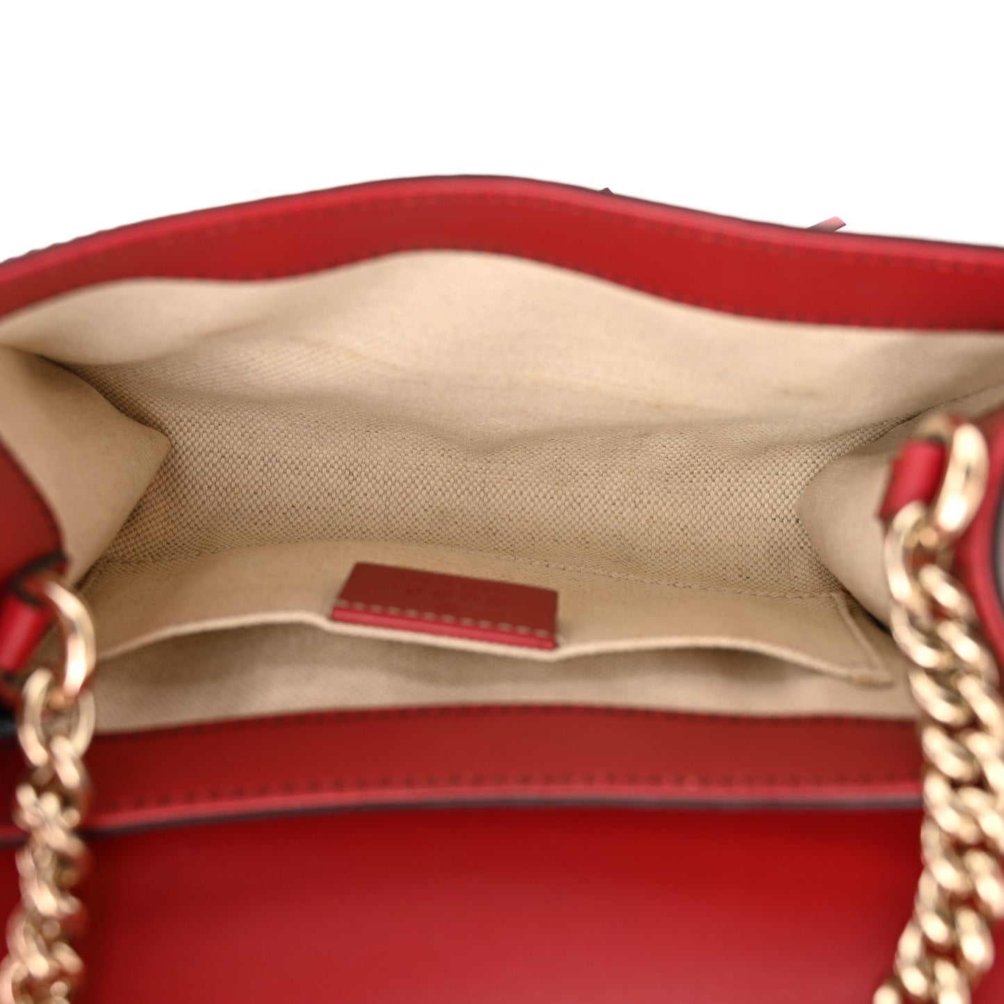 Guccissima Mini Emily Chain Shoulder Bag Red