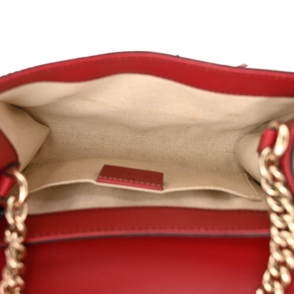 Gucci Guccissima Mini Emily Chain Shoulder Bag Red 5 of 11