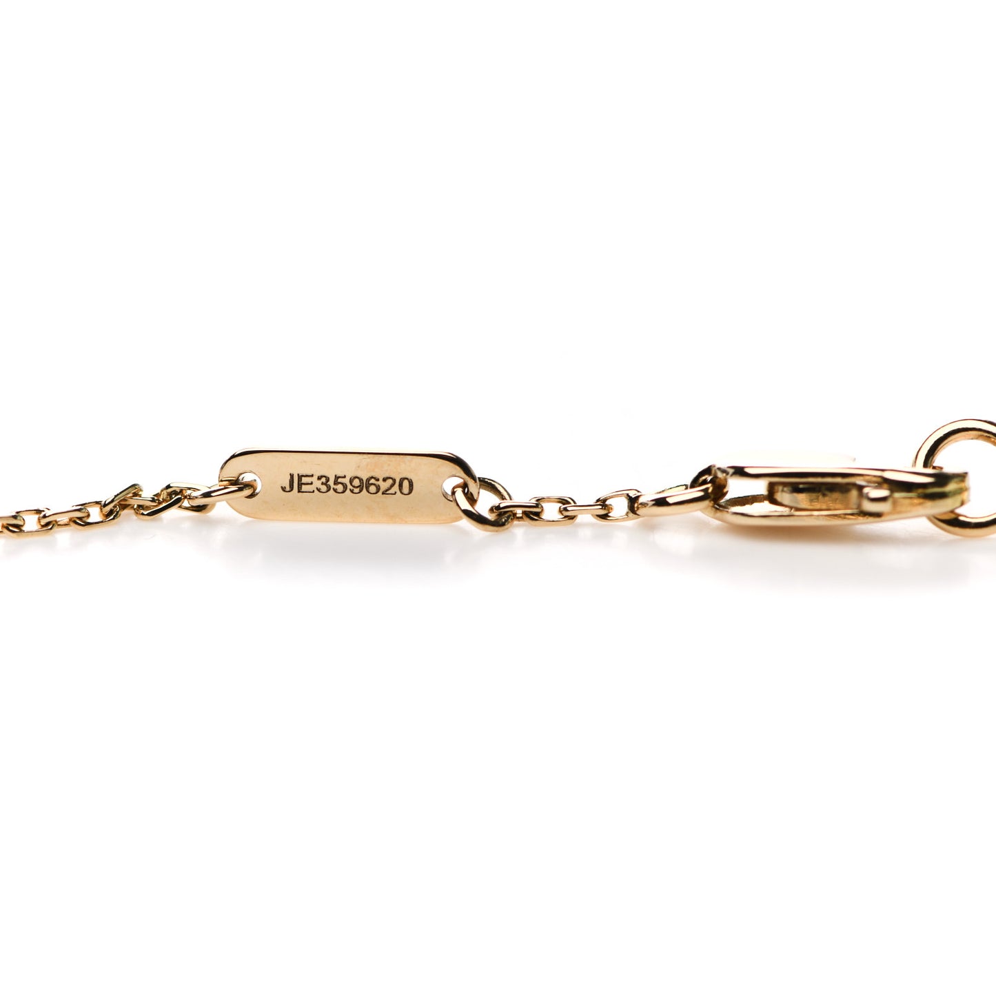 18K Yellow Gold Mother of Pearl Sweet Alhambra Butterfly Bracelet