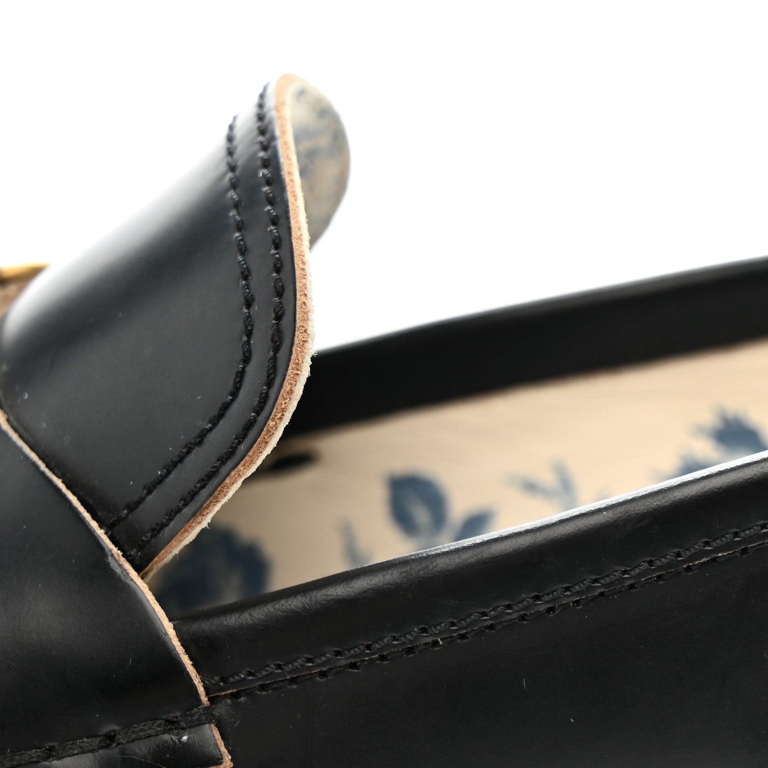 Gucci Cordovan Lux Womens Harald Horsebit 25mm Platform Loafers 39 Black 13 of 13