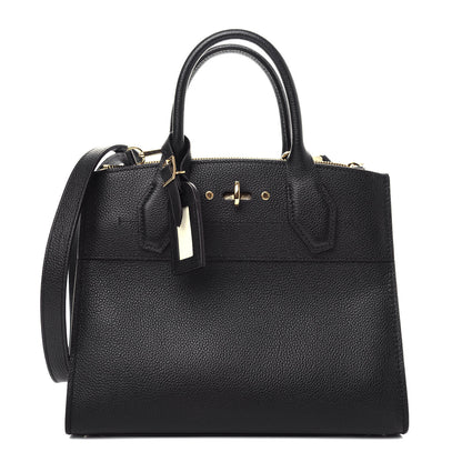 Louis Vuitton Taurillon City Steamer PM Black 1 of 9