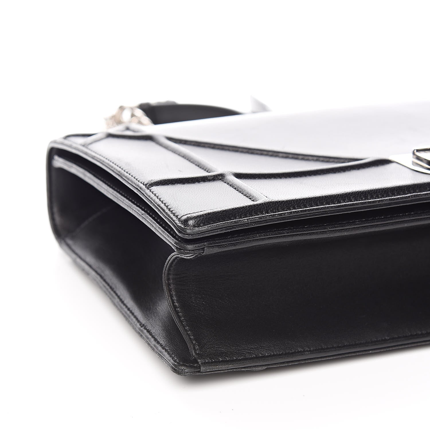 Christian Dior Lambskin Large Diorama Flap Bag Black 11 of 14
