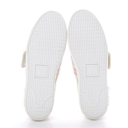 Louis Vuitton Damier Azur Summer Trunks Frontrow Sneaker 41 6 of 10