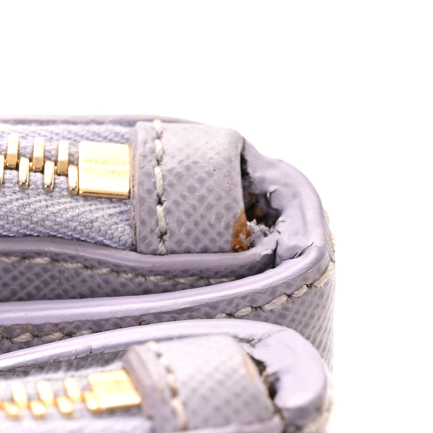 Saffiano Medium Galleria Double Zip Tote Glicine