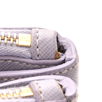 Prada Saffiano Medium Galleria Double Zip Tote Glicine 12 of 14