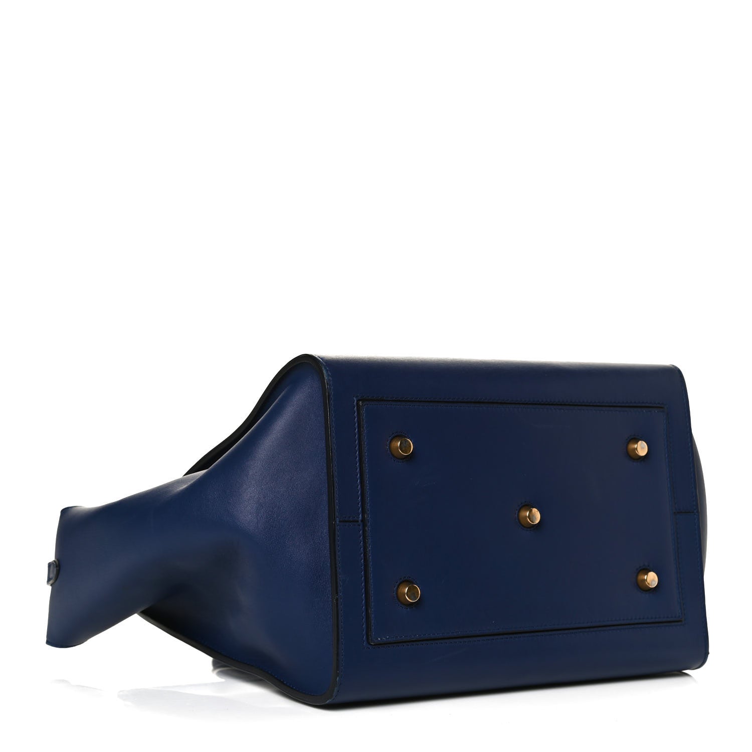Celine Smooth Calfskin Small Tie Knot Tote Dark Indigo 6 of 16
