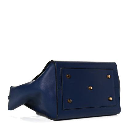 Celine Smooth Calfskin Small Tie Knot Tote Dark Indigo 6 of 16
