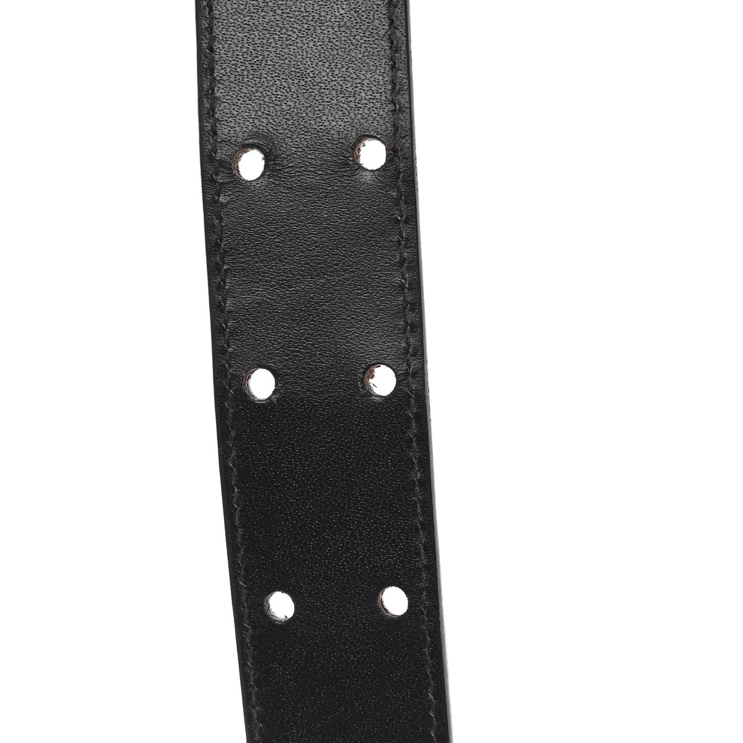 Gucci Metallic Moon Calfskin Tiger Head 35mm Belt 80 32 Bronze 4 of 5
