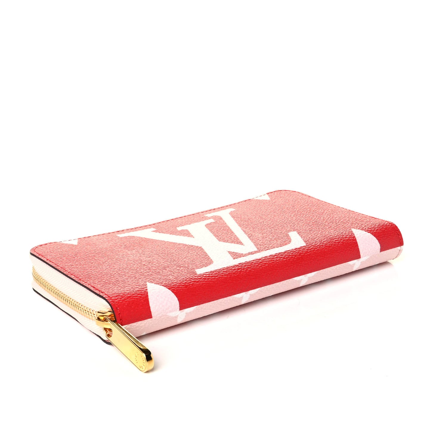 Monogram Giant Zippy Wallet Rouge Rose