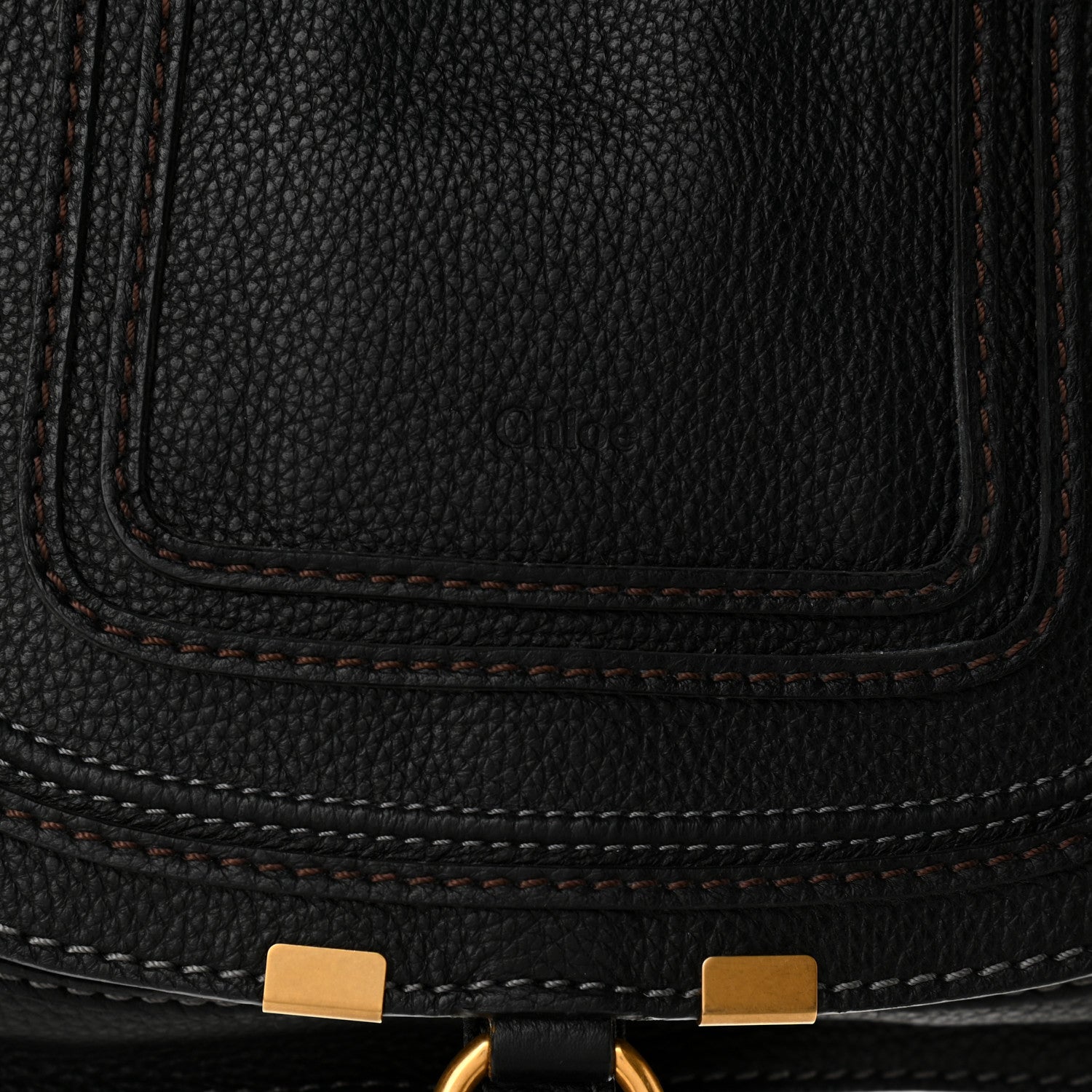 Chloe Calfskin Small Marcie Satchel Black 7 of 10
