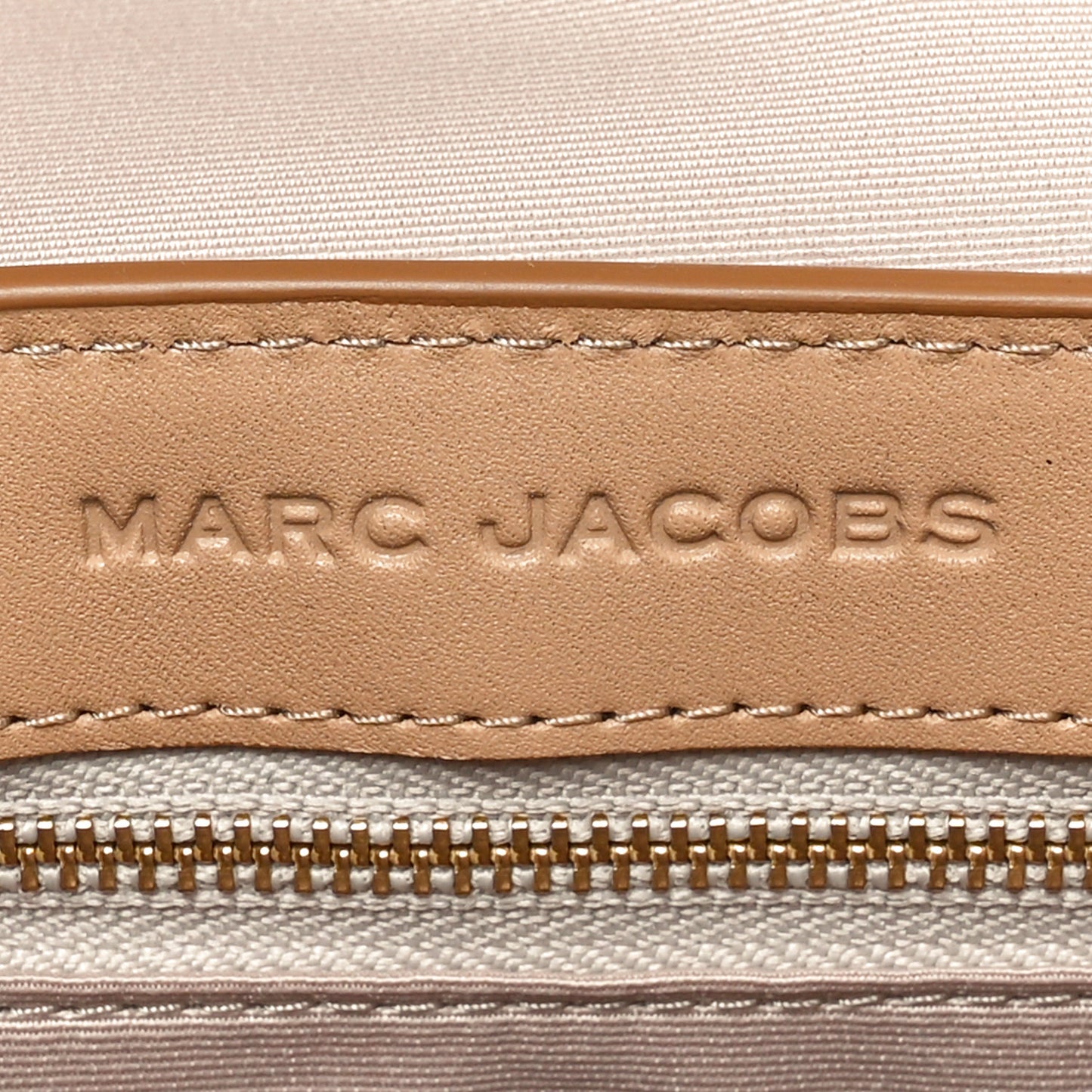 Calfskin Small The Covered J Marc Saddle Bag Tan