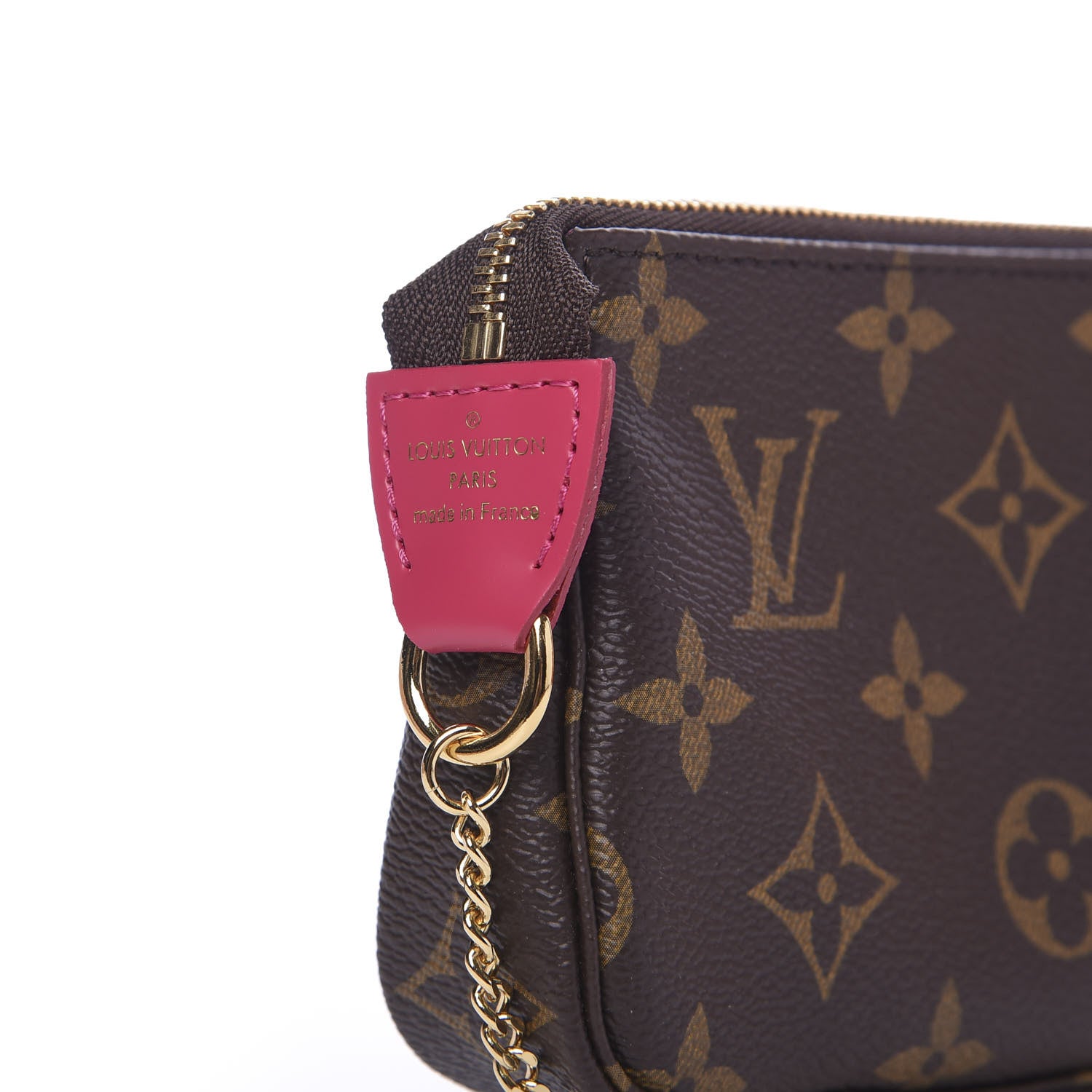 Louis Vuitton Monogram 2020 Christmas Animation Roller Coaster Mini Pochette Accessories Pivoine 7 of 8