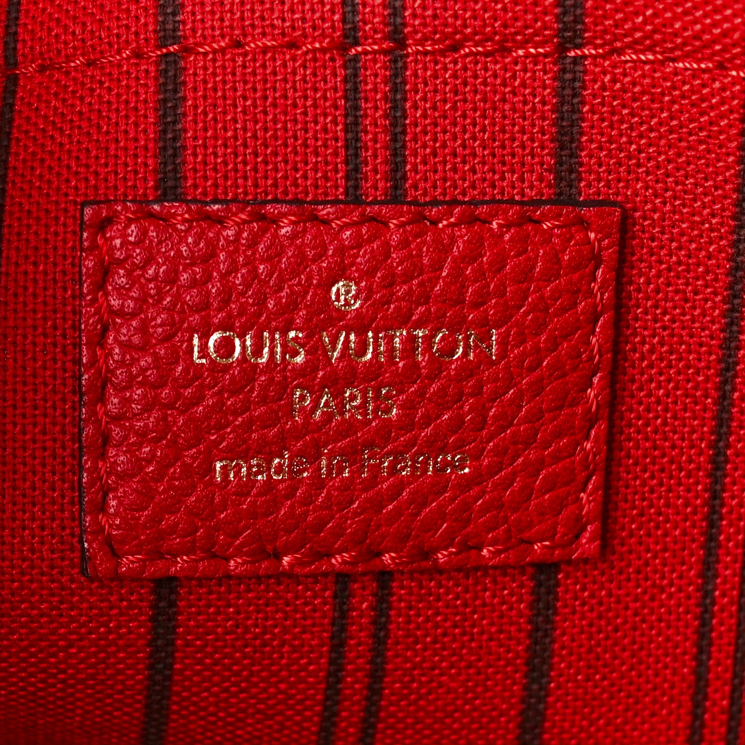Louis Vuitton Empreinte Montaigne MM Cherry 6 of 15