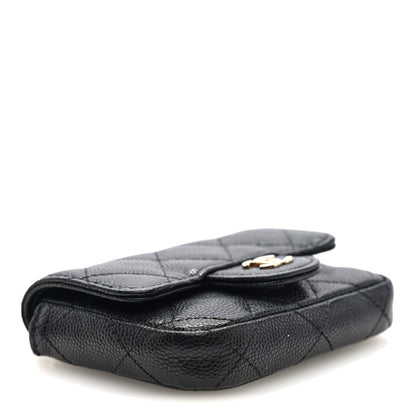 Chanel Caviar Quilted Mini Chain Belt Bag Black 4 of 10