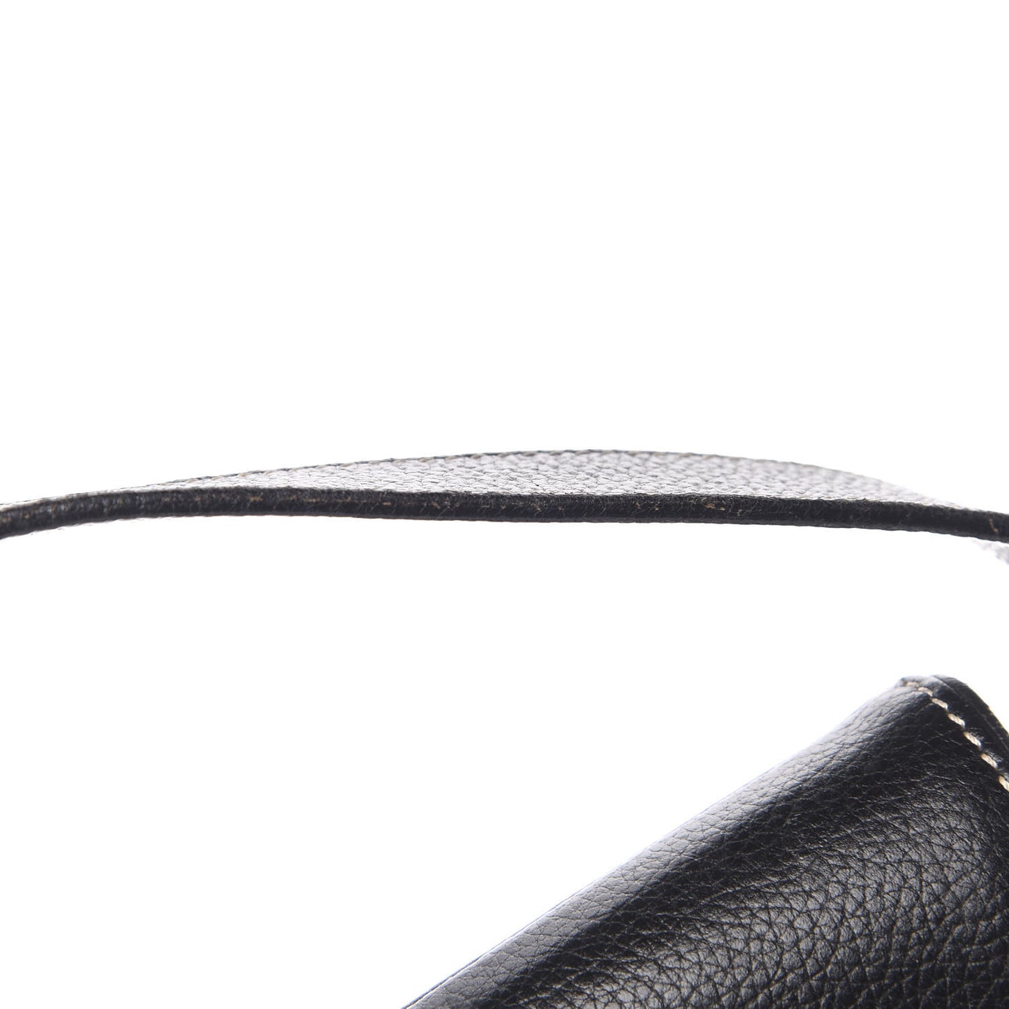 Calfskin Saddle Bag Black