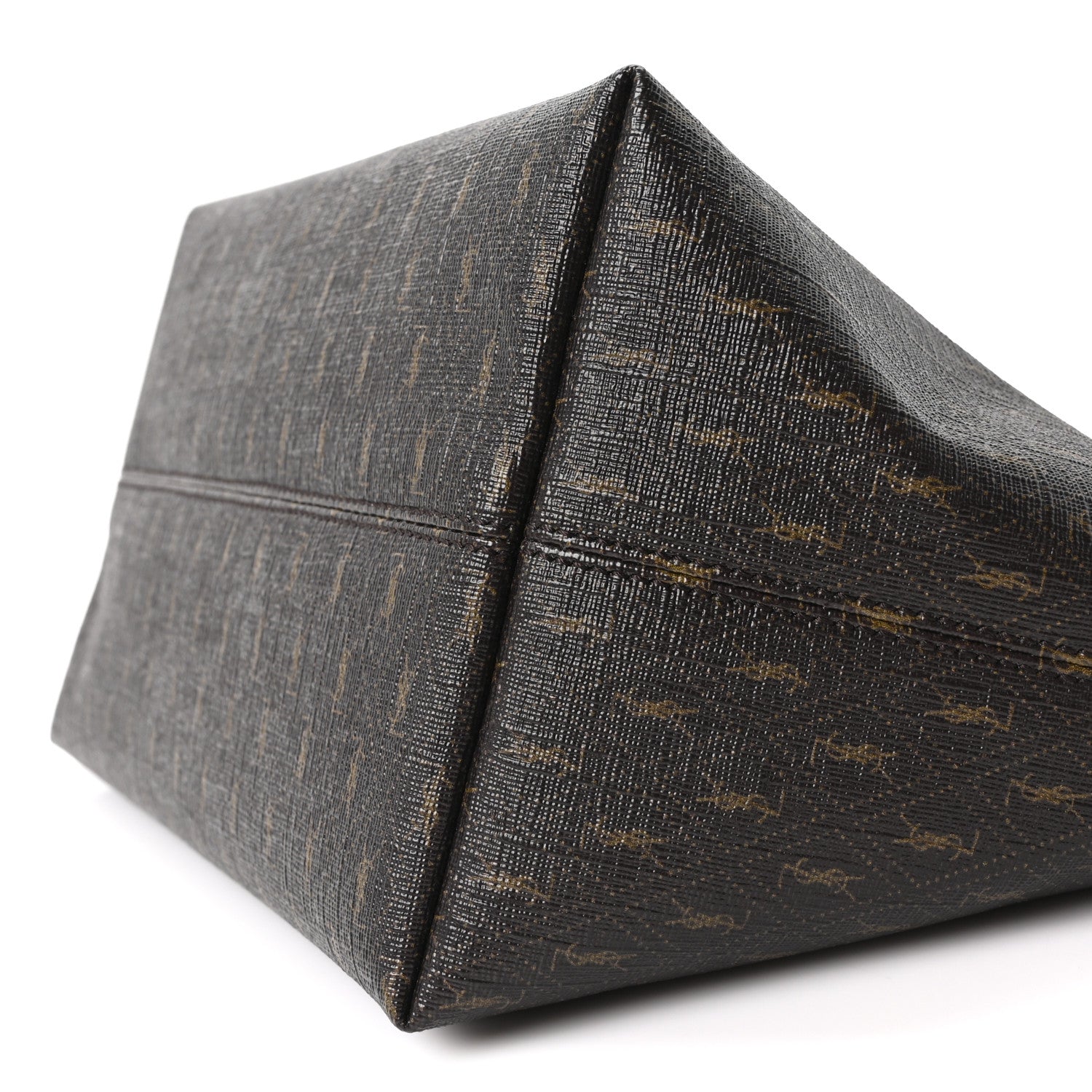Saint Laurent Canvas Smooth Calfskin Le Monogramme Crossbody Bag Chestnut 10 of 10