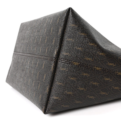Saint Laurent Canvas Smooth Calfskin Le Monogramme Crossbody Bag Chestnut 10 of 10